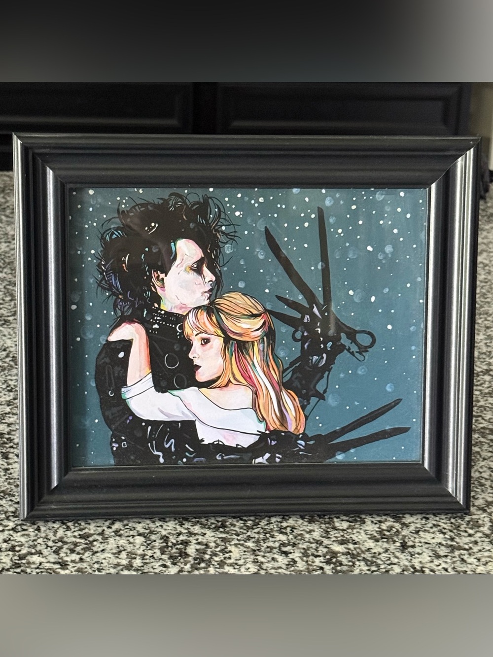 Edward Scissorhands Framed Art Print